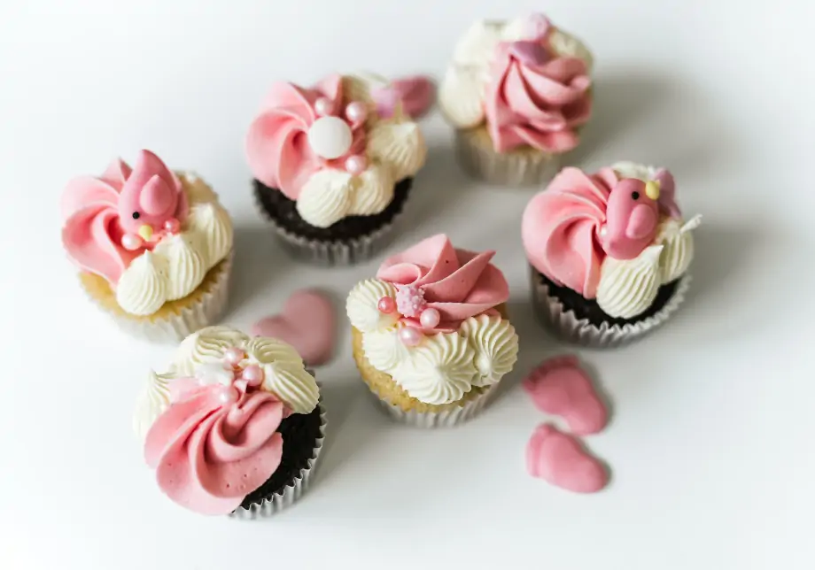 baby cupcake pink 2